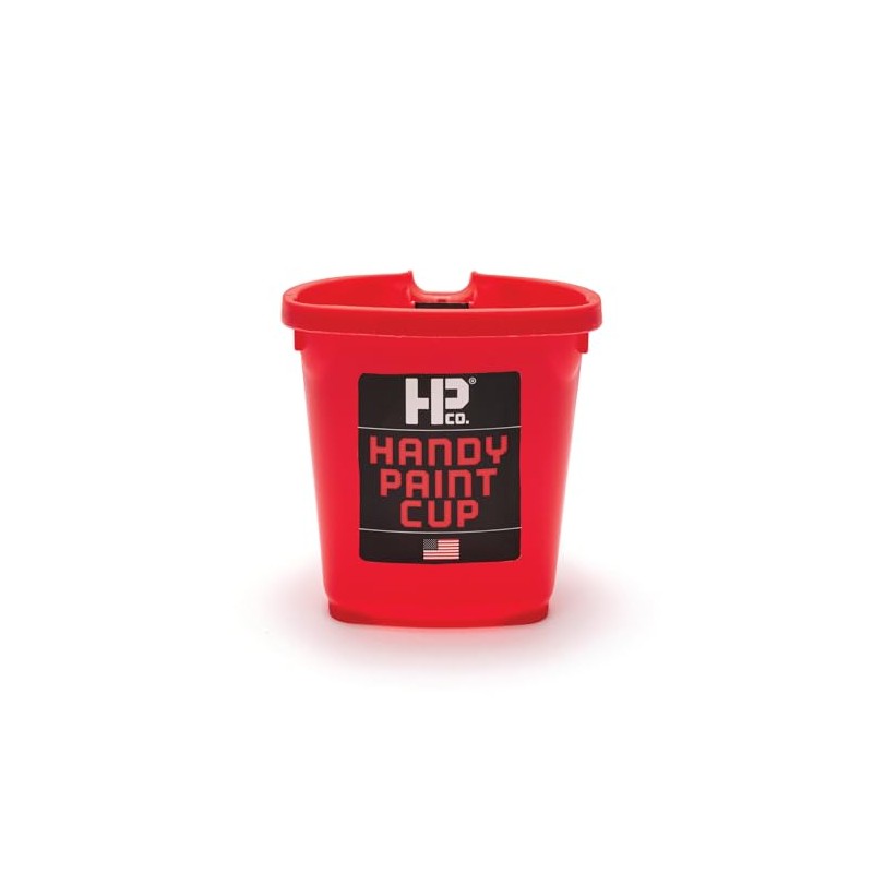12-Pack of 1 Pt Bercom 1500-CT Handy Red Paint Cup