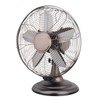 Optimus F-6212A F-6212A 3-Speed 60-Watt 12-In. Portable Retro Oscillating Table