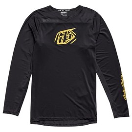 Troy Lee Designs Skyline Ls Jersey, Iconic Black, Large