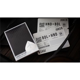 Murphy's Magic Supplies, Inc. Lounge Edition Unmarked (Tarmac Black) by Jetsetter Playing Cards