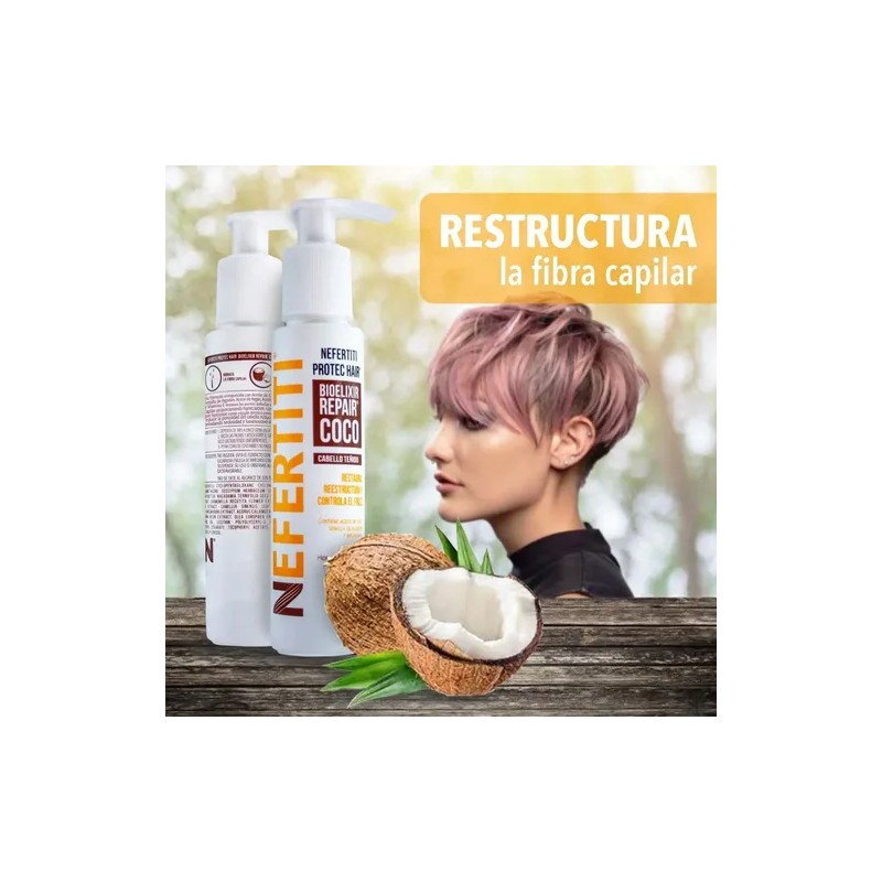 Bioelixir Repair Coco 90ml Para Cabello Teñido Nefertiti