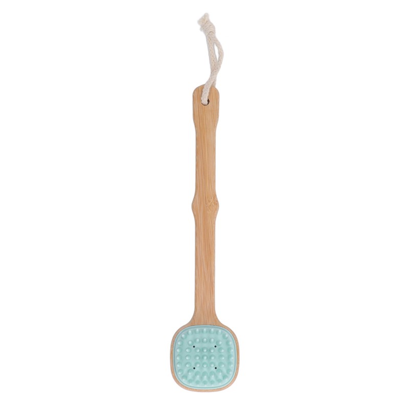 Back Scrubber Long Handle Double Sided Gentle Massage Exfoliating Body