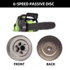 3/8 Inch 6 Teeth Sprocket Replacement Kit for Chainsaws MS170,