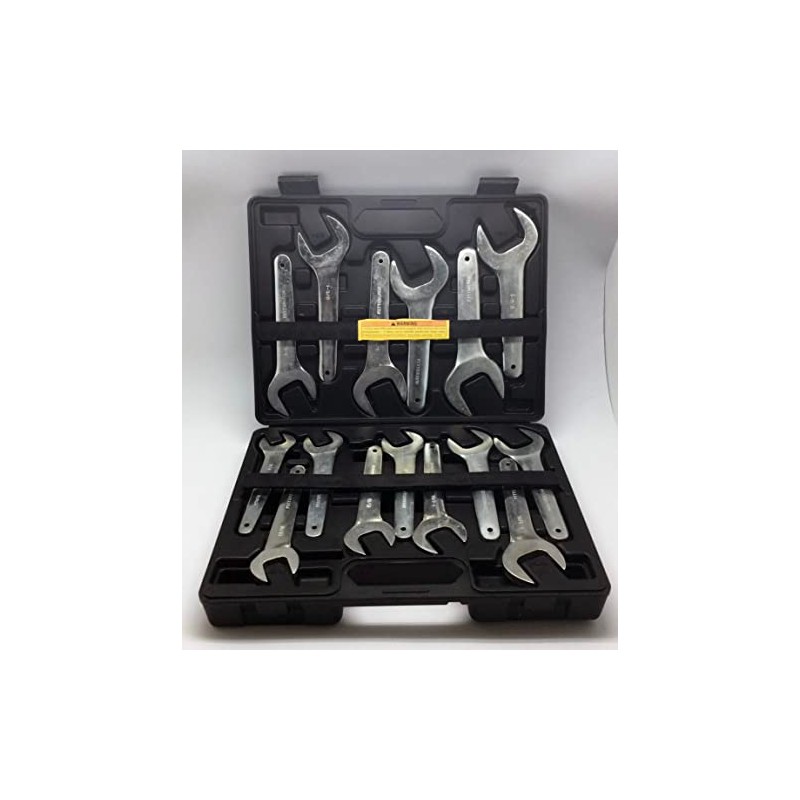 Pittsburgh 15 Piece SAE Service Wrench Set