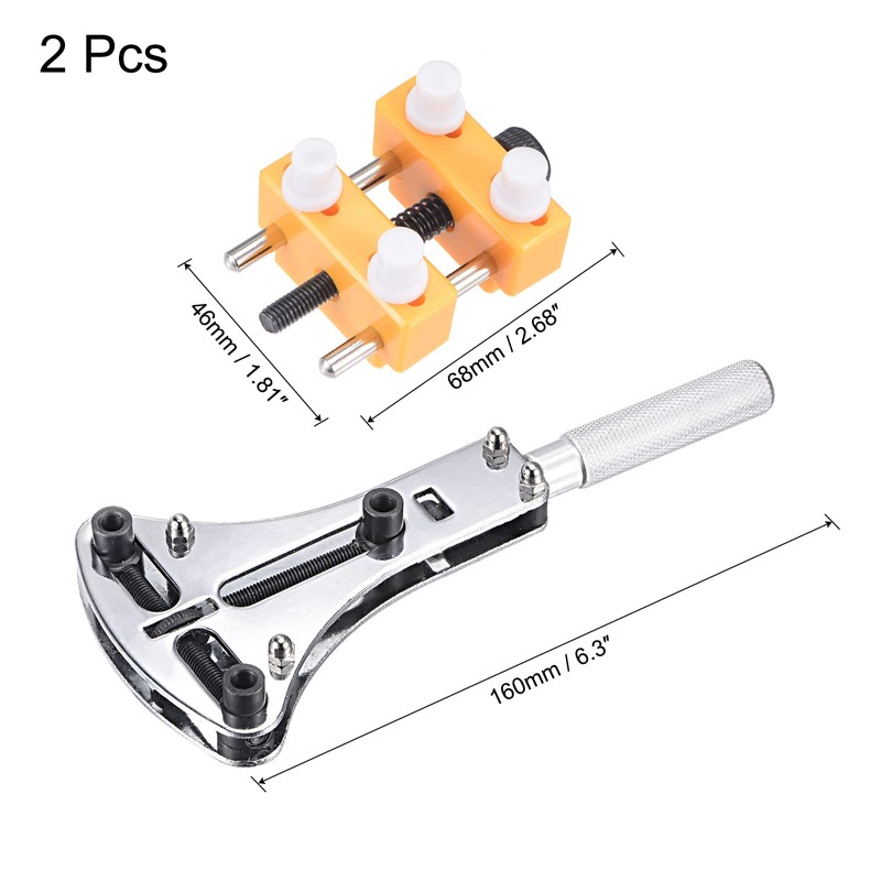 sourcing map Watch Repair Tool Set, 56mm Watch Cover Case