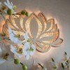 Lotus Flower Mandala Lamp Lotus Shape Night Light Decorative Flower