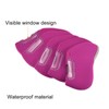 PATIKIL 10 Pcs Visible Window Golf Club Iron Headcovers Waterproof