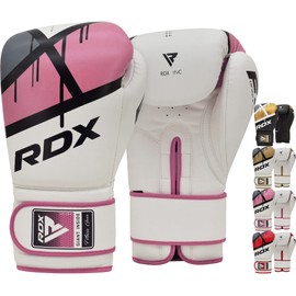 RDX Boxing Gloves Muay Thai Punching Bag Training Sparring Kickboxing Punching Bag Maya Hide Leather Boxing Gloves