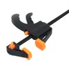 AIMALL 4 Pcs Quick Woodworking Clip Bar Clamp F-tyle Grip