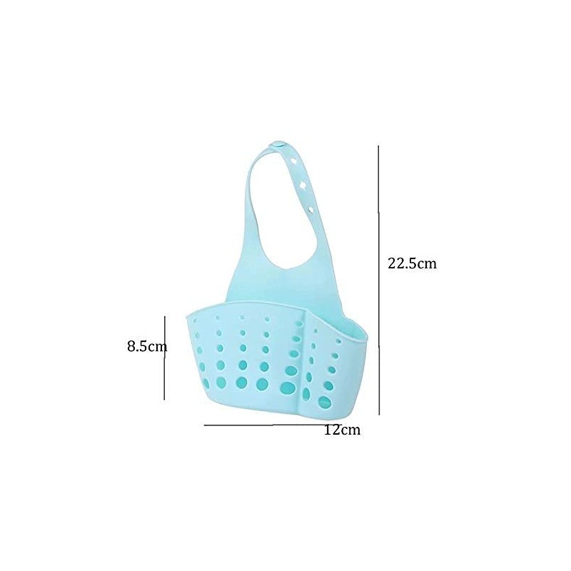 Kitchen Sink Organiser Hanging Basket Storage Bag Spongeholder Caddy Bathroom,