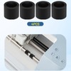 4Pcs Rubber Rollers Replacement for Maker Machine Rubber Rollers Wheels