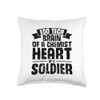 Bomb Disposal Explosive Ordnance Disposal Specialist Throw Pillow
