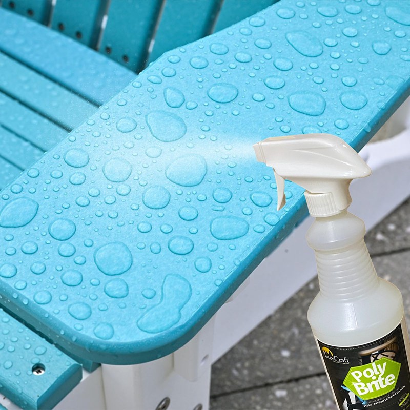 LuxCraft Poly Brite Cleaner for Poly Lumber Furniture - 32