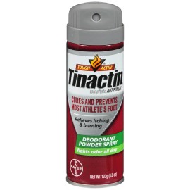 TINACTIN DEODORANT SPRAY POWDER VALUE SIZE 4.6OZ