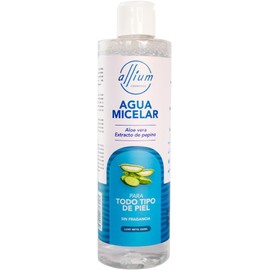 Agua Micelar Desmaquillante con Aloe Vera y Pepino, 250ml, Sin Parabenos, Hidratante, Para Todo Tipo de Piel