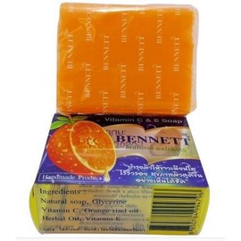 Bennett Vitamin C&E Soap Bennett Natural extracts ORIGINAL Thai Soap 130G - MUST BUY!