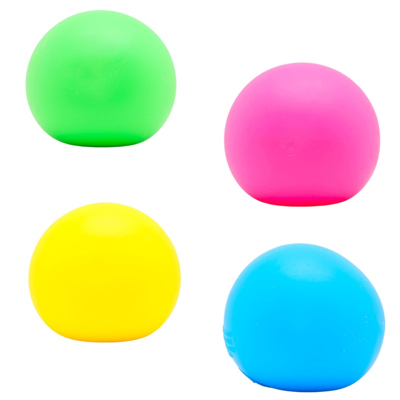 Toyland® 2 Pack - 2" Neon Squeezy Stress Ball -