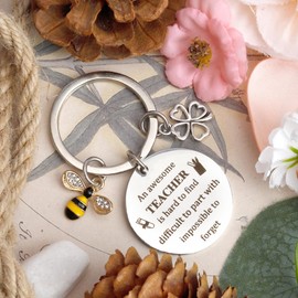 Teacher Christmas Gifts,Teacher Appreciation Gifts,Stocking Stuffers,End of Year Teacher Gifts for Women,Teacher Valentines Day Gifts for Teachers Women,Christmas Gifts for Teachers,Teacher Keychain