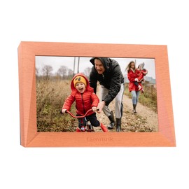 FAMILINK - 4G or WiFi Digital Picture Frame Load from Phone - Remote Easy Setup - Electronic Photo Frame You can Send Pictures to Instantly by App or Email - 10 inches Touch Screen 1280x800 px