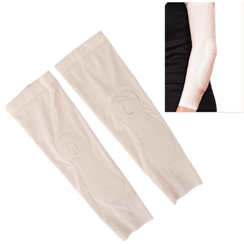 Elbow Compression Sleeve Breathable Comfortable Relaxing Improve Pain Elbow Support