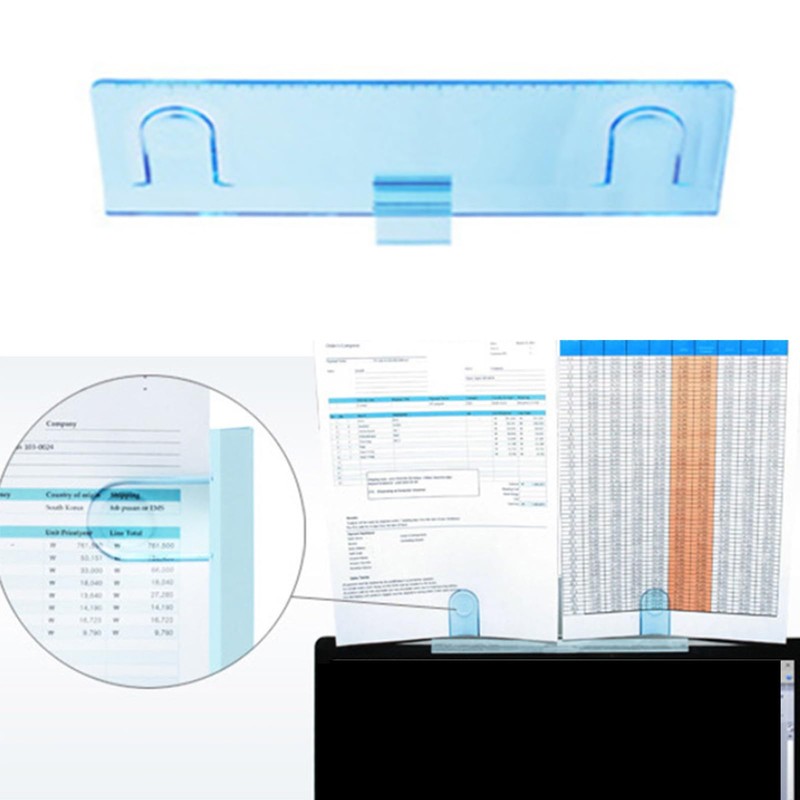 NIHUIFA Monitor Document Paper Holder for Laptops & Desk Monitors,