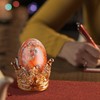 Lava Dinosaur Egg Crystal Lava Dragon Egg Resin Sculpture Souvenir