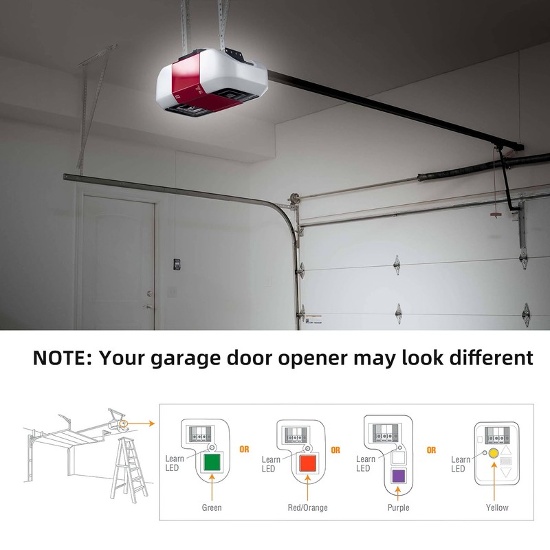 Universal Garage Door Opener Keypad, Compatible with LiftMaster Chamberlain Craftsman