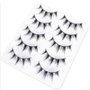 False Eyelashes, Natural Popular Upper Eyelashes, Short, Thick, Popular Black,