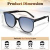 Milifox Gafas De Sol Para Hombre Polarizadas Mujer Retro Plegables