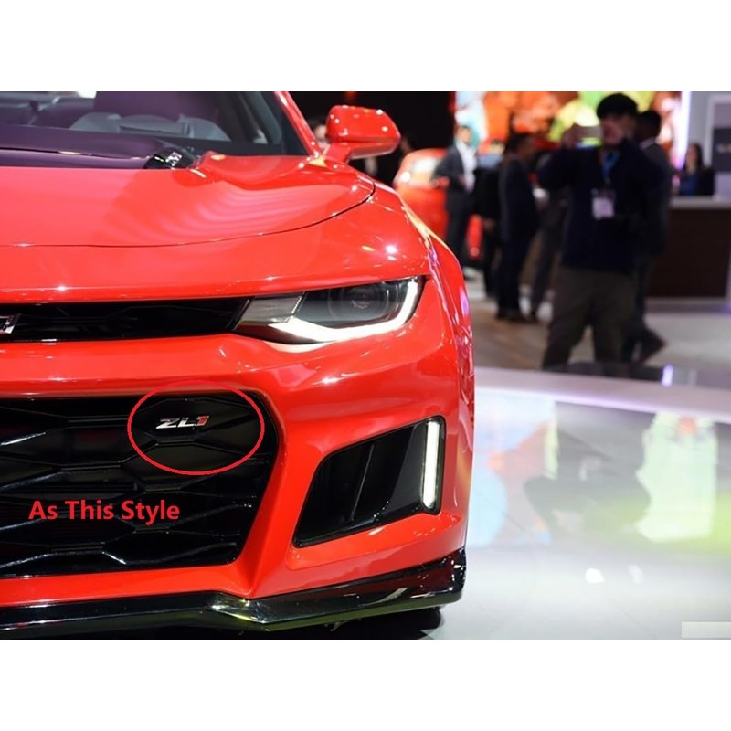 1PC Grille LT1 Emblem 3D Side Door Badge Sticker Letters