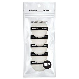 ABOUT TONE Powder Pact Puff 5P - Compatible with ABOUT TONE Powder Pact