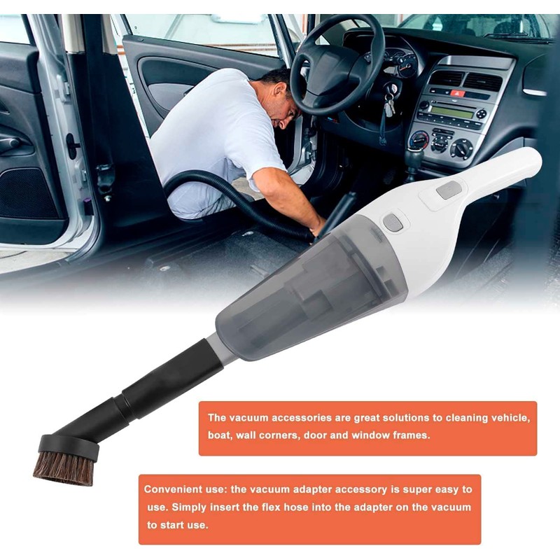 Universal Attachments Adapter Kit - Extendable Crevice Tool Dustbuster Accessories,