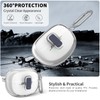 [Secure Lock] for Bose Ultra Open Earbuds Case(2024), TUDIOW Clear