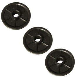 MaxLLTo 3 Pack Replacement OTK20-0406 Idler Pulley Square Rail for Chamberlain LiftMaster Garage Door Openers for Craftsman Chain Drive Models 144C56