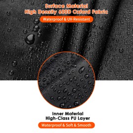 Loenel Portable Grill Cover for Roadtrip 285, LXE, LXX, and 225 Propane Grill, Waterproof Propane Roadtrip Grill Accessories - All Weather Outdoor Small BBQ Grill Cover