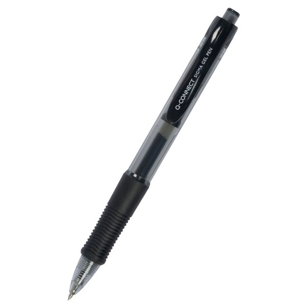 Q-Connect Sigma Gel Pen M Gelschreiber Sigma M Black