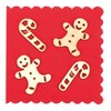 Baker Ross AV678 Mini Wooden Shapes for Christmas Cards Craft