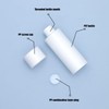 10 PCS 50ml/100ml/150ml Flat Shoulder Plastic Bottles for Toner and