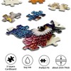 Sutinban Jigsaw Puzzle for Adult 1000 Piece Puzzles Beaded Hummingbird