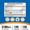Km-66 Root Extract 2100mg Máxima Absorción 120 Cápsula Sin Sabor