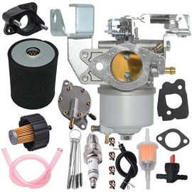 TSHOU - Carburador J38-14101-00 con bomba de combustible y filtro de aire, apto para Yamaha G2 G5 G8 G9 G11 1985-1995 4 ciclos motores de...