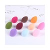 LuminaD Makeup Color Puff Waterdrop Cosmetic Sponge (10-Piece Set) Random