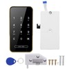 Electronic Password Card Lock RFID Smart Keyless Touch Screen for