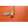 Basic 360 Brass Square Bar 1/4" Thick x 1/4" Wide