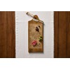 Mud Pie Thanksgiving Cheese Board Set, board 17 1/2" x