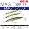 YO-ZURI Saltwater Lure Mag Speed Sinking 100mm, Color: Pearl Red
