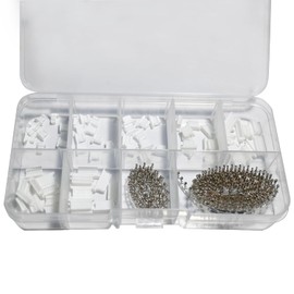 JYCONNECTS JST SH 1.0 mm Plug Kit, 2/3/4/5/6/7/8/9/10-Pin Male Housing Plug with 1.0 mm Pitch