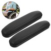 Baluue Ergonomic Armrest Pads 2pcs Sponge Armrests for Wheelchair Comfortable