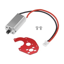 The Lord of The Tools 050 66T Brushed Motor Compatible with Axial SCX24 AXI0002 AXI0001 AXI90081 AXI0004 1/24 RC Car Motor with Motor Mount & Screws