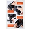 Camera Folding Quick Release Plate L Bracket 285 Degree Wide